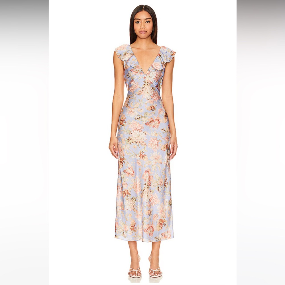 Revolve HEARTLOOM Jacinta Dress in Sky
